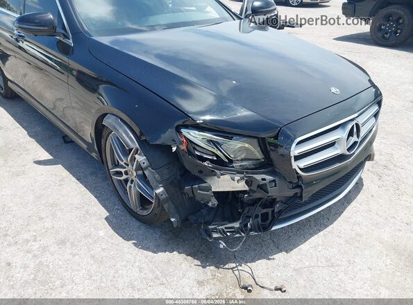WDDZF4JB0KA571553 2019 MERCEDES-BENZ E-CLASS Black Widok z przodu