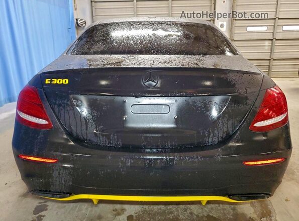 WDDZF4JB0KA589356 2019 MERCEDES-BENZ E Черный Вид сзади