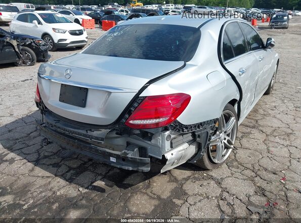 WDDZF4JB1HA058871 2017 MERCEDES-BENZ E-CLASS Серебряный Задняя правая четверть