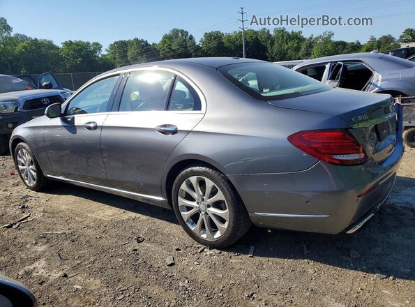 WDDZF4JB1HA078604 2017 MERCEDES-BENZ E Gray Rear left