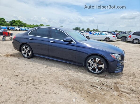 WDDZF4JB1HA098061 2017 MERCEDES-BENZ E Blue Front right