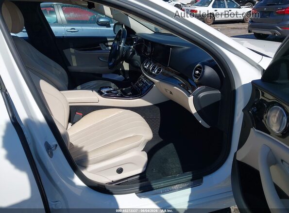 WDDZF4JB1HA098187 2017 MERCEDES-BENZ E-CLASS White წინა სალონის ხედი