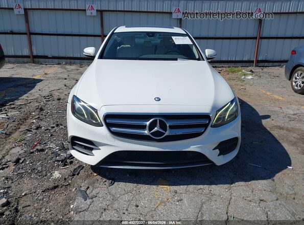 WDDZF4JB1HA098187 2017 MERCEDES-BENZ E-CLASS White ხელსაწყოთა პანელის ხედი