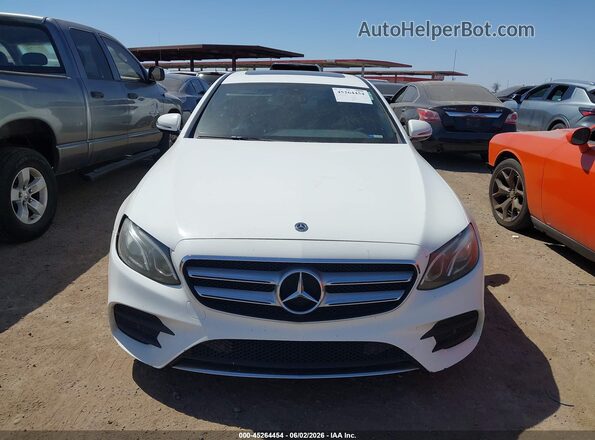 WDDZF4JB1JA299206 2018 MERCEDES-BENZ E-CLASS White Вид щитка приладів