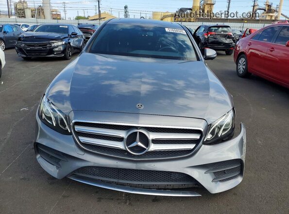 WDDZF4JB1KA504735 2019 MERCEDES-BENZ E Gray წინა ხედი