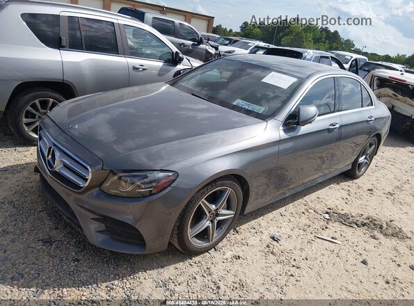 WDDZF4JB1KA515959 2019 MERCEDES-BENZ E-CLASS Gray წინა მარცხენა ხედი სამი მეოთხედიდან