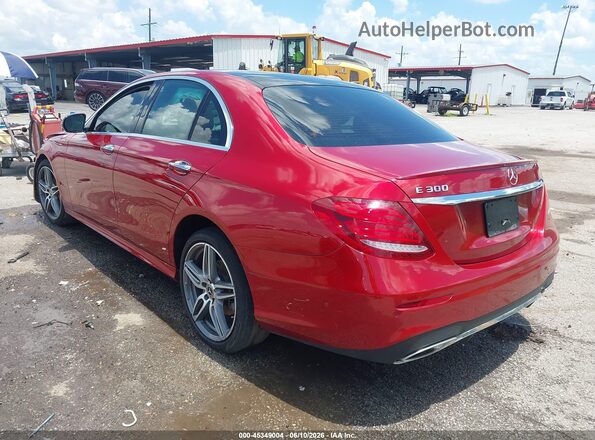 WDDZF4JB1KA544216 2019 MERCEDES-BENZ E-CLASS Red უკანა მარცხენა
