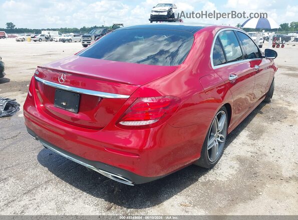 WDDZF4JB1KA544216 2019 MERCEDES-BENZ E-CLASS Red უკანა მარჯვენა
