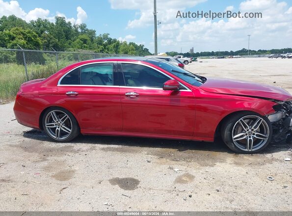 WDDZF4JB1KA544216 2019 MERCEDES-BENZ E-CLASS Red უკანა სალონის ხედი