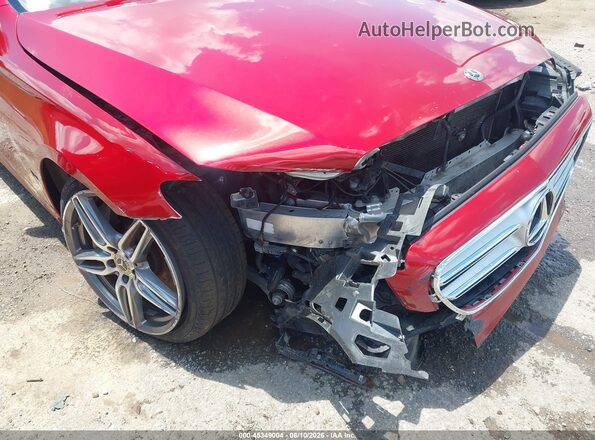 WDDZF4JB1KA544216 2019 MERCEDES-BENZ E-CLASS Red წინა ხედი