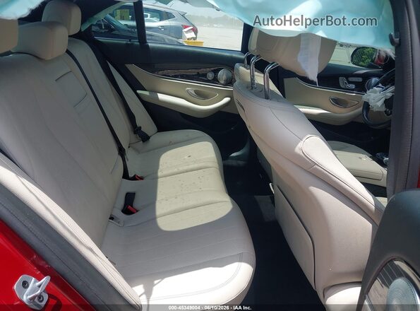WDDZF4JB1KA544216 2019 MERCEDES-BENZ E-CLASS Red VIN კოდის სტიკერის ხედი