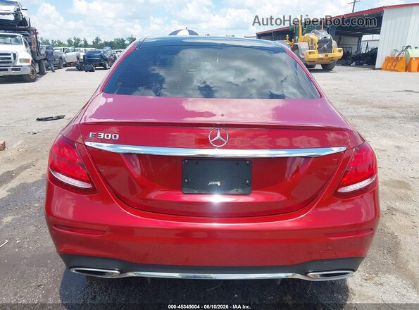 WDDZF4JB1KA544216 2019 MERCEDES-BENZ E-CLASS Red 
