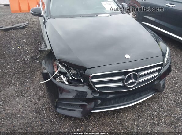 WDDZF4JB2HA066980 2017 MERCEDES-BENZ E-CLASS Black Вид спереду