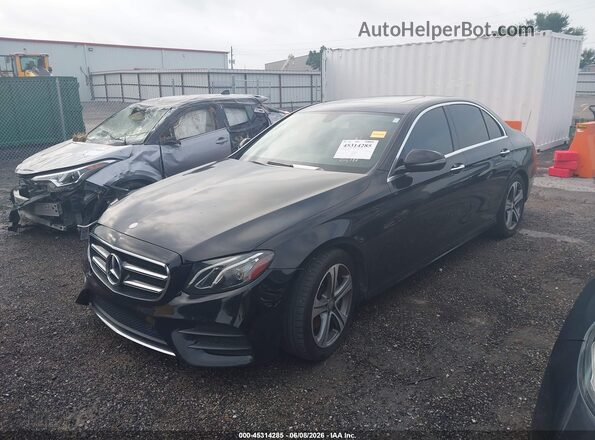 WDDZF4JB2HA066980 2017 MERCEDES-BENZ E-CLASS Black Передня ліва чверть