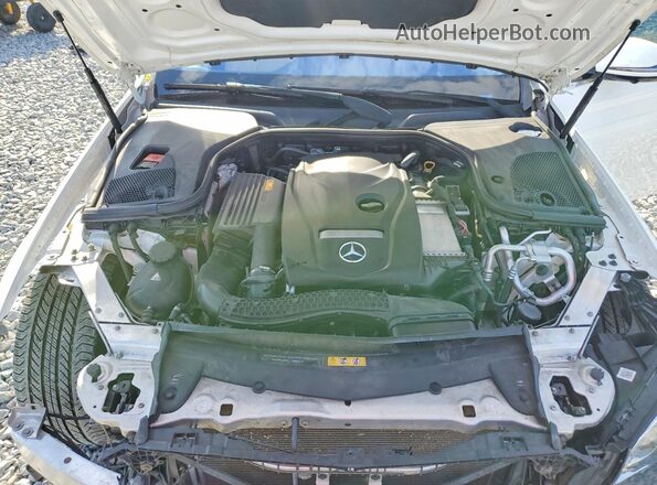 WDDZF4JB2JA315851 2018 MERCEDES-BENZ E White Widok wnętrza z tyłu