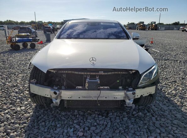 WDDZF4JB2JA315851 2018 MERCEDES-BENZ E White Widok z przodu