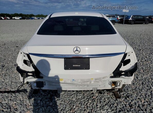 WDDZF4JB2JA315851 2018 MERCEDES-BENZ E White Widok z tyłu