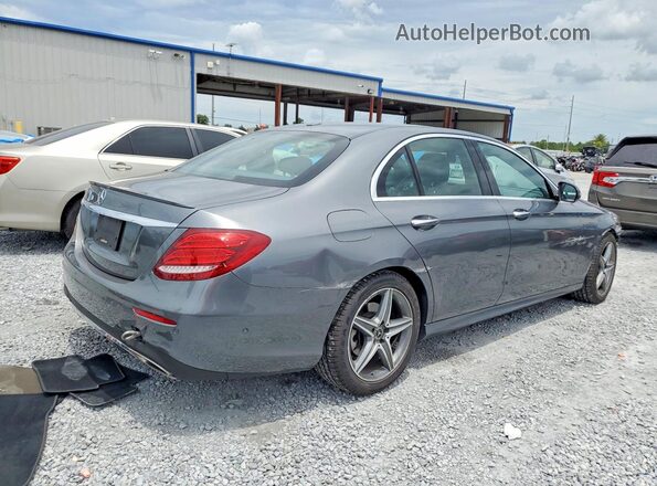 WDDZF4JB2JA324162 2018 MERCEDES-BENZ E Серый Задняя правая четверть