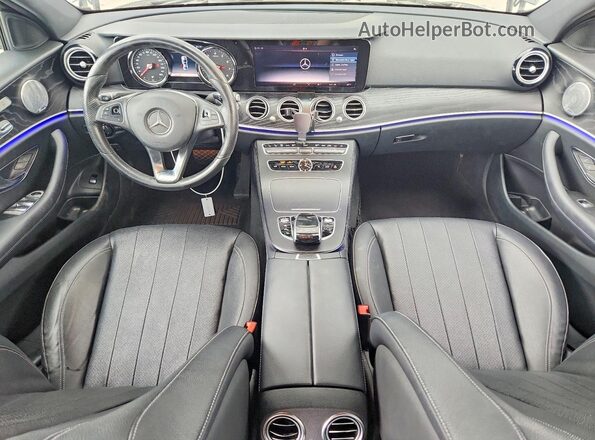 WDDZF4JB2JA339132 2018 MERCEDES-BENZ E Gray Dashboard view