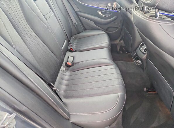WDDZF4JB2JA339132 2018 MERCEDES-BENZ E Gray Rear seats view