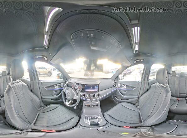 WDDZF4JB2JA339132 2018 MERCEDES-BENZ E Gray 360 interior view