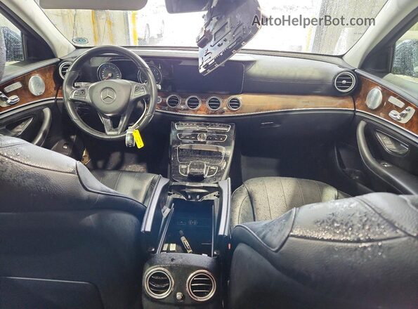 WDDZF4JB2JA428425 2018 MERCEDES-BENZ E Черный Вид панели приборов