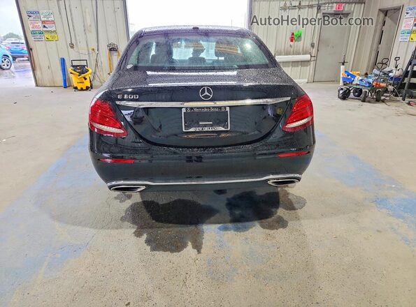 WDDZF4JB2JA428425 2018 MERCEDES-BENZ E Черный Вид сзади