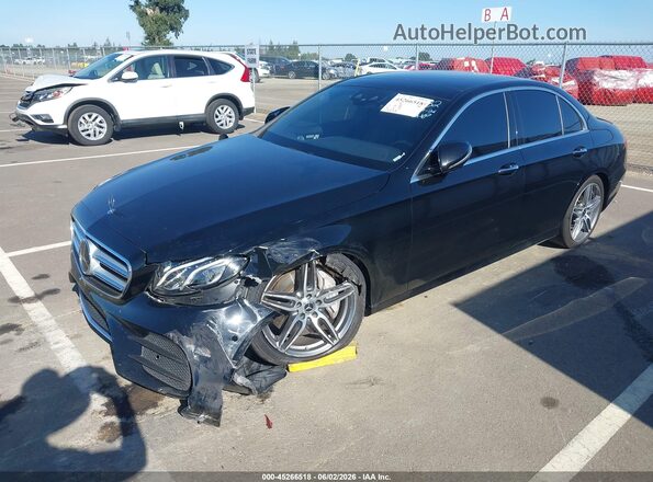 WDDZF4JB2KA503318 2019 MERCEDES-BENZ E-CLASS Black Передня ліва чверть