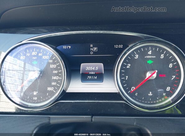 WDDZF4JB2KA503318 2019 MERCEDES-BENZ E-CLASS Black Вид задніх сидінь