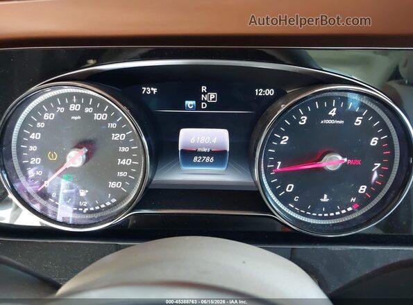 WDDZF4JB2KA617867 2019 MERCEDES-BENZ E-CLASS White უკანა სავარძლების ხედი