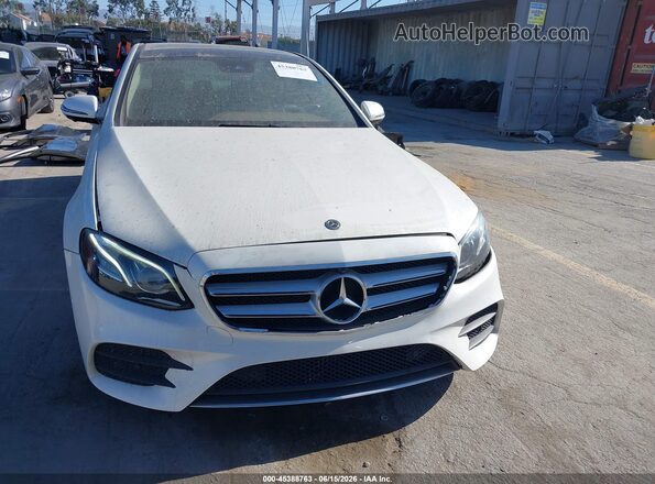 WDDZF4JB2KA617867 2019 MERCEDES-BENZ E-CLASS White ხელსაწყოთა პანელის ხედი