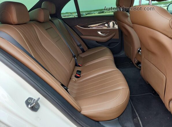 WDDZF4JB3HA060802 2017 MERCEDES-BENZ E White Rear seats view