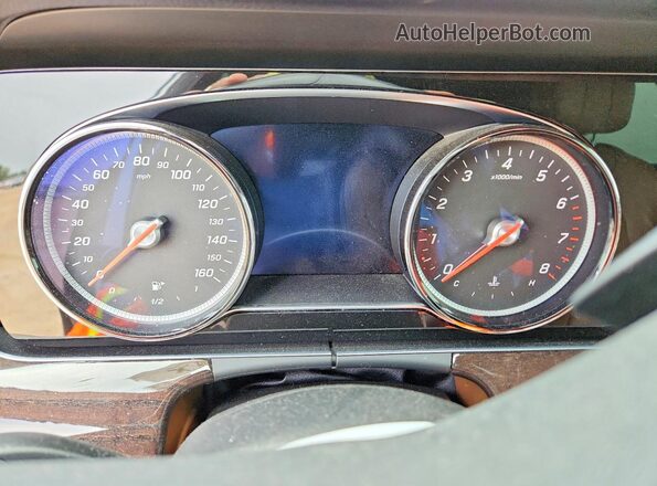WDDZF4JB3HA060802 2017 MERCEDES-BENZ E White Instrument cluster view