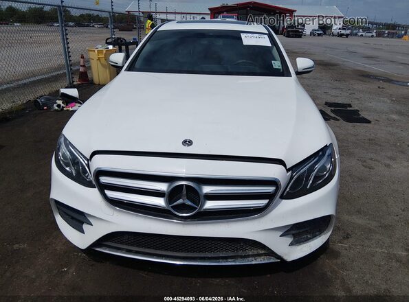 WDDZF4JB3HA242967 2017 MERCEDES-BENZ E-CLASS White Vista frontal