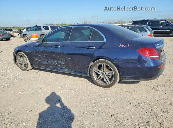 WDDZF4JB3HA286452 2017 MERCEDES-BENZ E Blue Задня ліва чверть