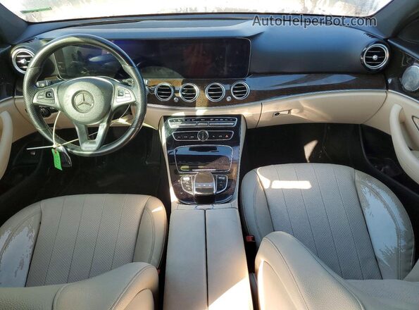 WDDZF4JB3HA286452 2017 MERCEDES-BENZ E Blue Вид панелі приладів
