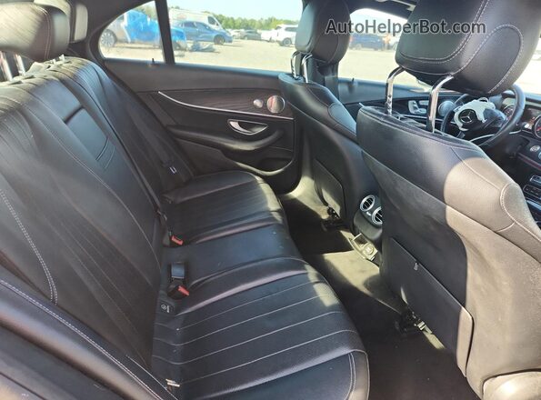 WDDZF4JB4HA035407 2017 MERCEDES-BENZ E Black Rear seats view