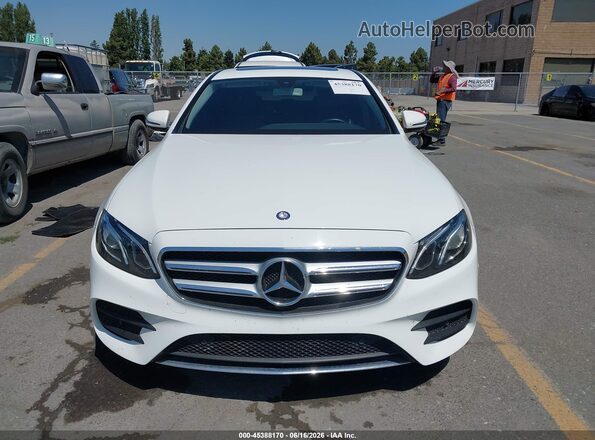 WDDZF4JB4HA060677 2017 MERCEDES-BENZ E-CLASS White Вид щитка приладів