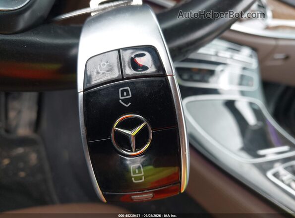 WDDZF4JB4JA310800 2018 MERCEDES-BENZ E-CLASS Black Առջևի վահանակի տեսք