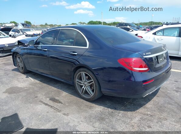 WDDZF4JB4JA463936 2018 MERCEDES-BENZ E-CLASS Blue Հետևի ձախ
