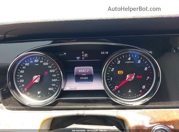 WDDZF4JB4JA463936 2018 MERCEDES-BENZ E-CLASS Blue Հետևի նստատեղերի տեսք