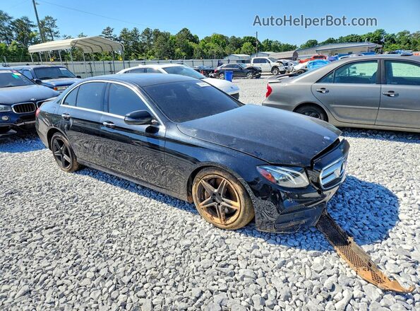 WDDZF4JB5HA022407 2017 MERCEDES-BENZ E Black Передня права чверть