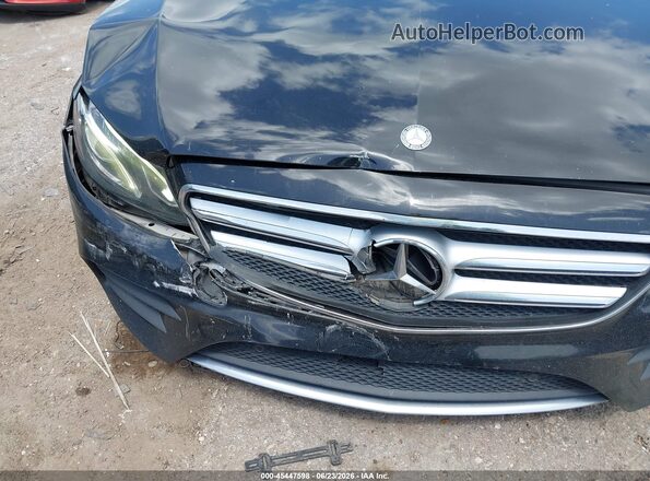 WDDZF4JB5HA039580 2017 MERCEDES-BENZ E-CLASS Black Вид спереду