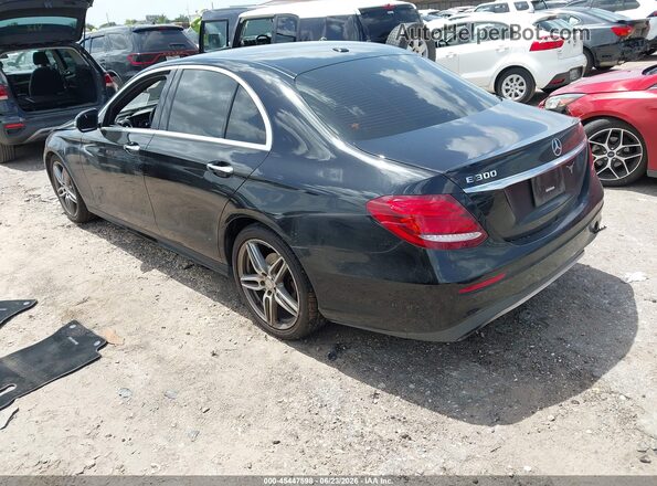 WDDZF4JB5HA039580 2017 MERCEDES-BENZ E-CLASS Black Задня ліва чверть