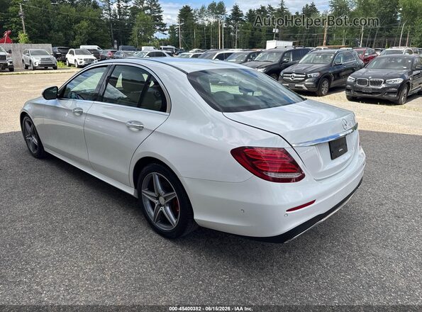 WDDZF4JB5HA048053 2017 MERCEDES-BENZ E White Trasero izquierdo