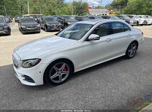 WDDZF4JB5HA048053 2017 MERCEDES-BENZ E White Vista tres cuartos delantera izquierda