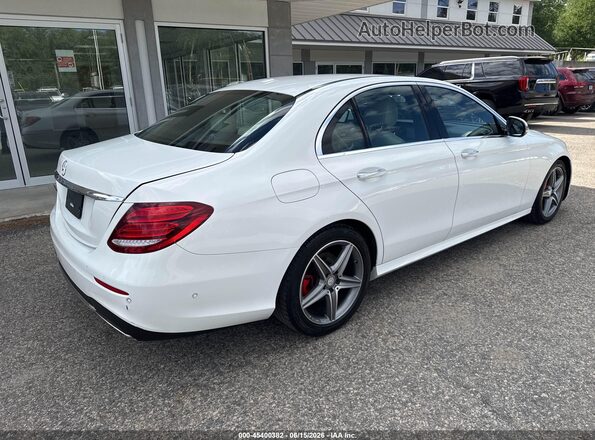 WDDZF4JB5HA048053 2017 MERCEDES-BENZ E White Trasero derecho