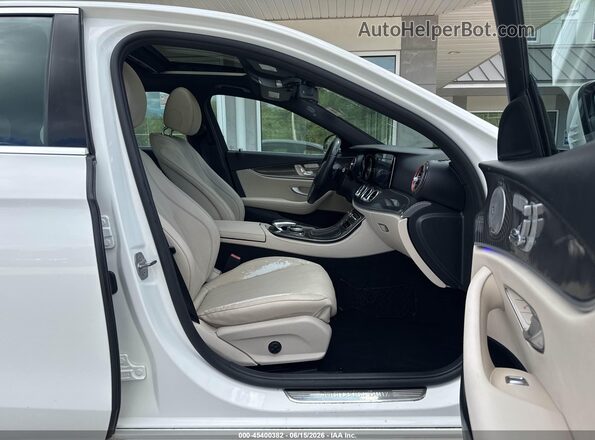 WDDZF4JB5HA048053 2017 MERCEDES-BENZ E White Vista interior delantera