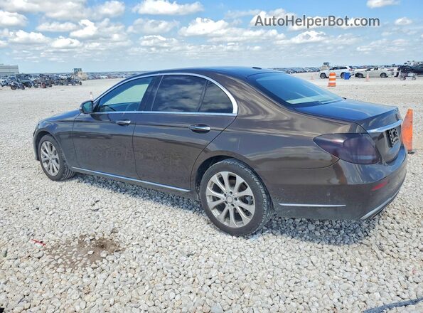 WDDZF4JB5HA067895 2017 MERCEDES-BENZ E Коричневый 