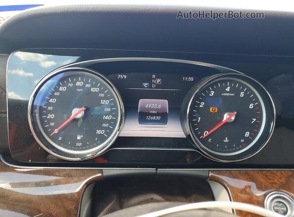 WDDZF4JB5HA067895 2017 MERCEDES-BENZ E Коричневый 